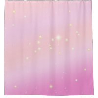 Gradient Girly Glam Celestial Glitter Pastel Pink 