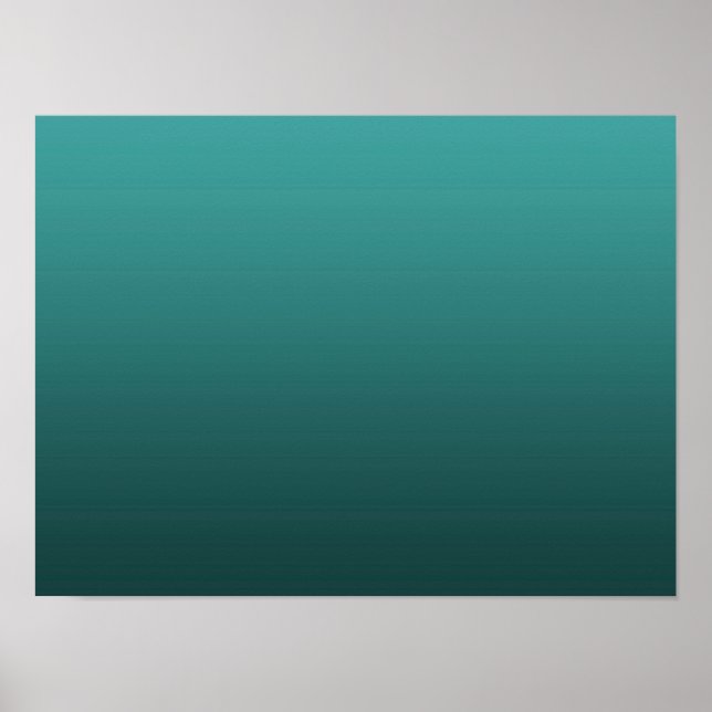 Gradient Green - deep to light | Mood Background | Poster (Front)