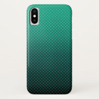 Gradient green grey polka dots print abstract femi