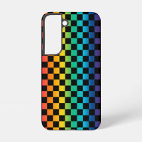 Gradient LGBTQ Chequered Rainbow Pride