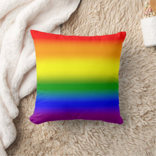 Gradient LGBTQ+ Rainbow Pride Flag - Rainbow Flag Cushion
