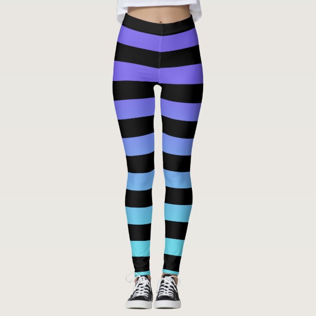 Gradient Lines Leggings (Front)