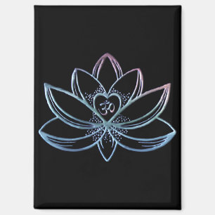 Gradient Lotus  Magnet