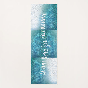 Gradient Mandala Blocks Yoga Mat