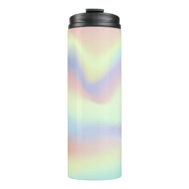 Gradient Mesh Background in Modern Style. Colourfu Thermal Tumbler (Front)