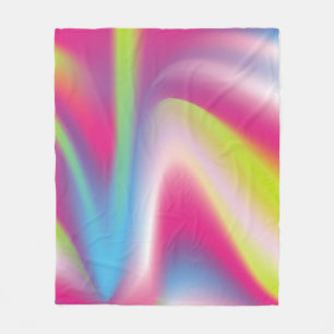 Gradient multicolored backgroundabstract, art, bac fleece blanket