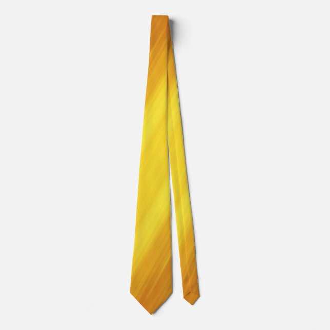 Gradient Ochre Design Tie (Front)