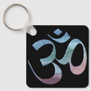 Gradient Om Key Ring