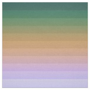 Gradient ombre stripe lined soft blurred green bei fabric