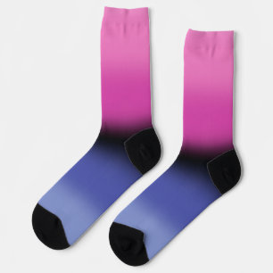 Gradient Omnisexual Pride  Socks