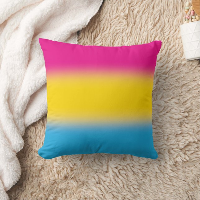 Gradient Pansexual Pride Flag – Colourful Pan Flag Cushion (Blanket)