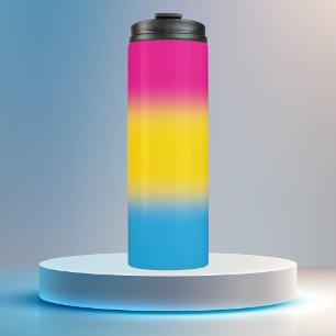 Gradient Pansexual Pride Thermal Tumbler