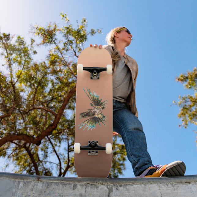 Gradient Peach - deep to light | Seasonal Moods |  Skateboard (Outdoor 1)