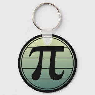 Gradient Pi Symbol Pi day   Happy Pi day Math Key Ring