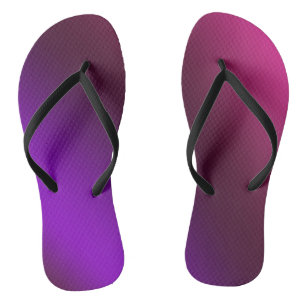 Gradient, pink-purple jandals