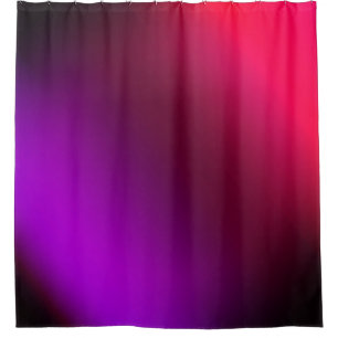 Gradient, pink-purple shower curtain