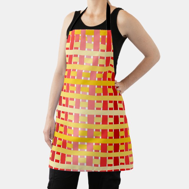 Gradient Plaid Apron (Insitu)