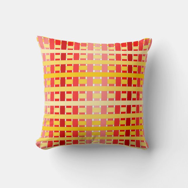 Gradient Plaid  Cushion (Front)