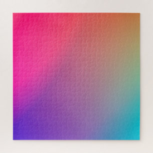 Gradient Prismatic Rainbow challenging Jigsaw Puzzle