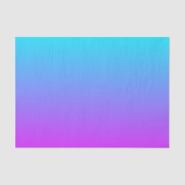 Gradient Purple Background Tissue Paper (Front)
