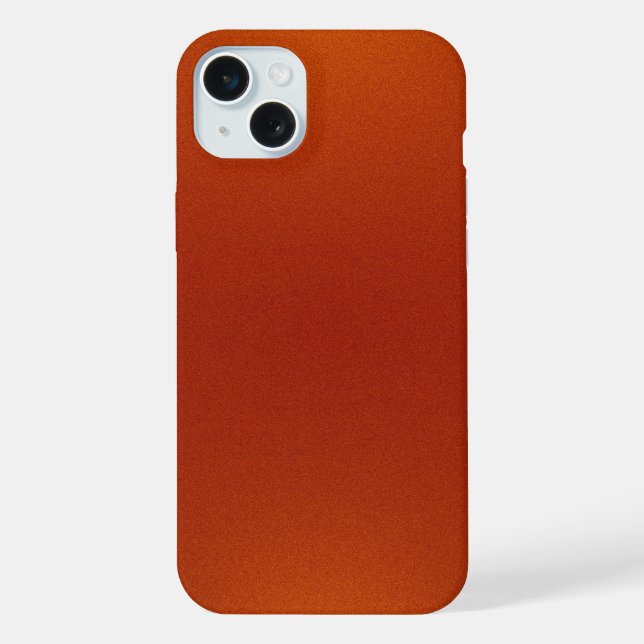 Gradient red colour  iPhone case (Back)