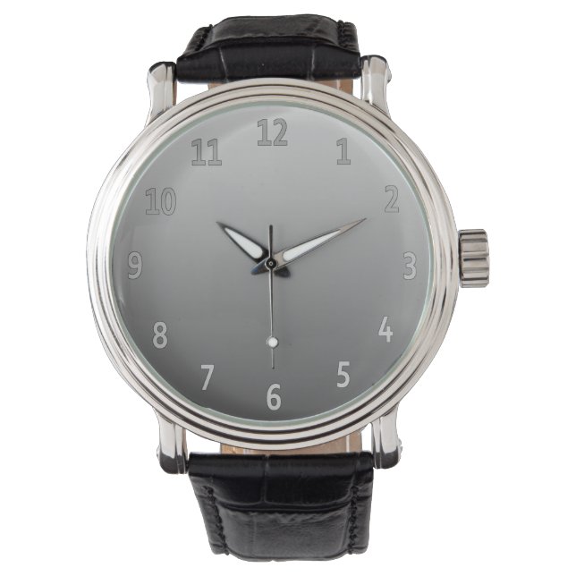 Gradient Simple Grey Watch (Front)