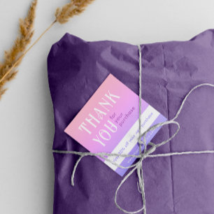 Gradient Square Discount Card