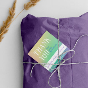 Gradient Square Discount Card