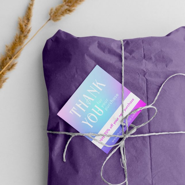 Gradient Square Discount Card (Creator Uploaded)