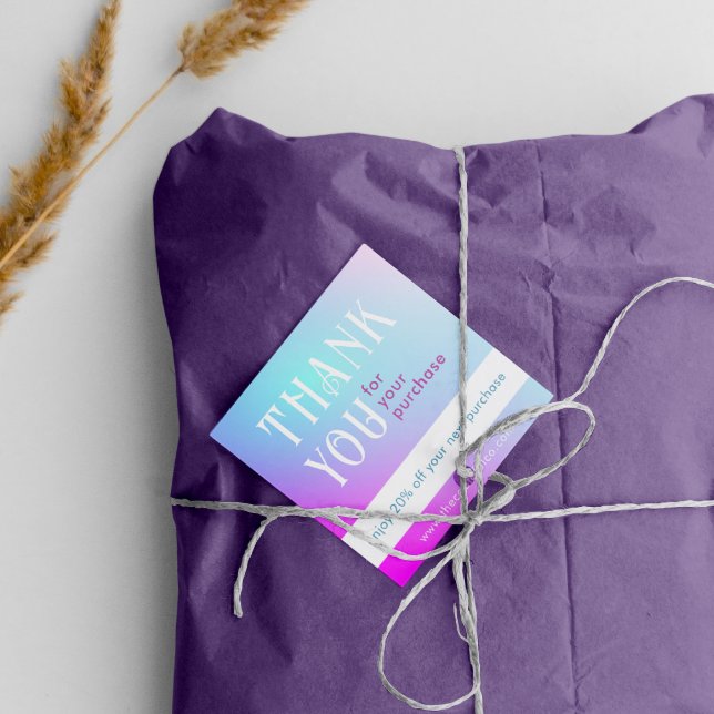 Gradient Square Discount Card (Creator Uploaded)