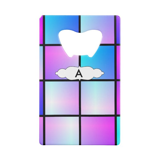 Gradient squares pattern (Back)