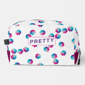 Gradient stars. dopp kit