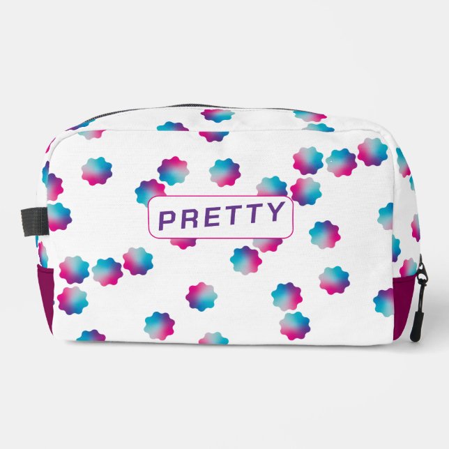 Gradient stars. dopp kit (Front)