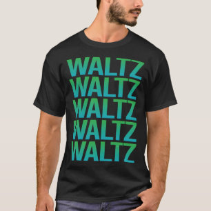 Gradient Text Waltz T-Shirt