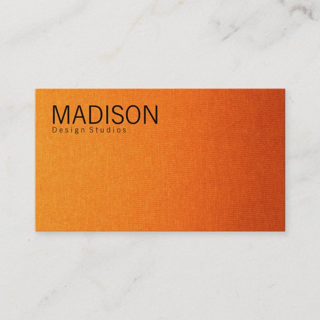 Gradient Textile Business Card (Front)