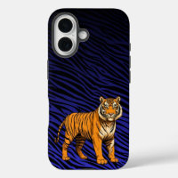 Gradient Tiger Pattern with Tiger
