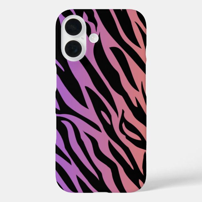 Gradient Tiger Stripe iPhone Case  (Back)