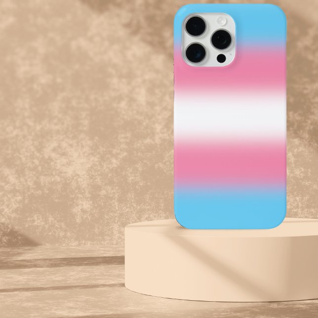 Gradient Transgender Pride Flag - Trans Flag Case-Mate iPhone Case (Creator Uploaded)