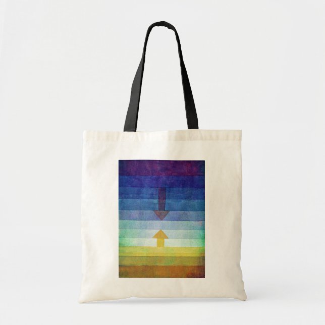 Gradient with Arrow, Paul Klee Tote Bag (Front)