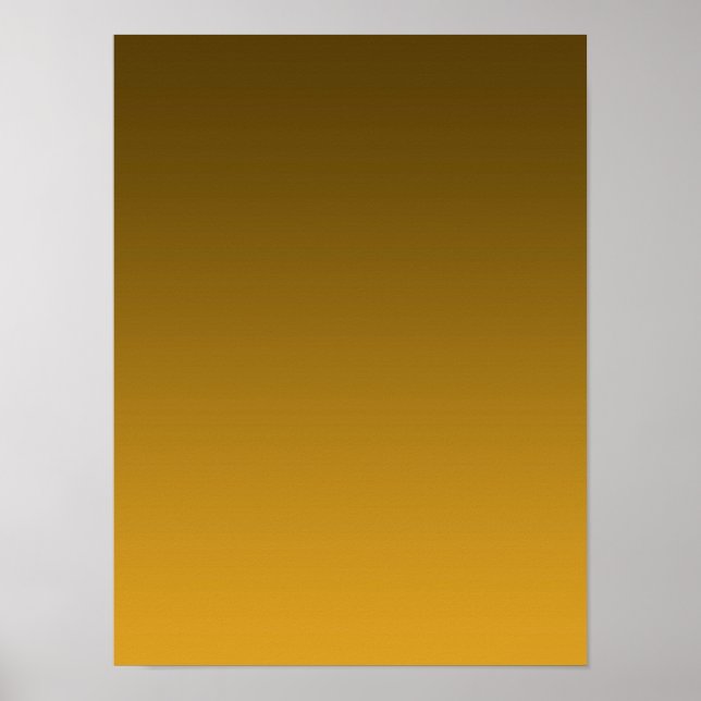 Gradient Yellow - light to deep | Mood Background| Poster (Front)
