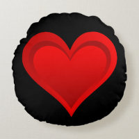 Gradients RED LOVE HEART + your backgr. & ideas