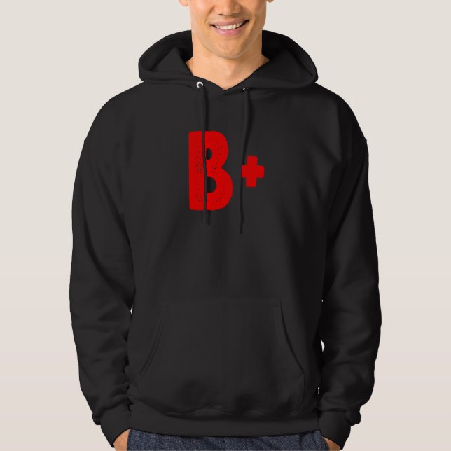 Grading Education School Letter B Teacher Student  Hoodie (Front)