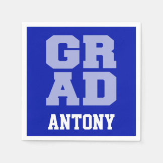 Grads Ideas Customised Name Napkins