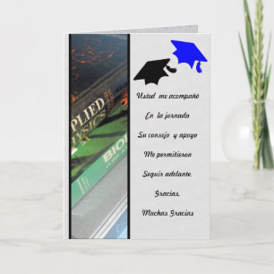 Graduacion Agradecimento Thank You Card