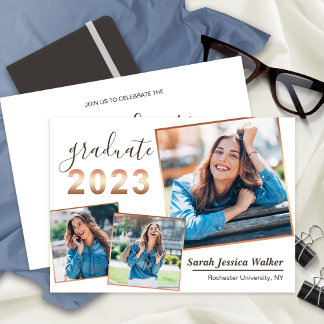 Graduate 2023 Party Announcement 3 Photos