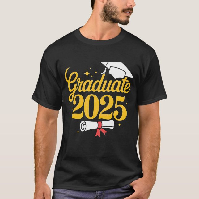 Graduate 2025 Bow T-Shirt (Front)