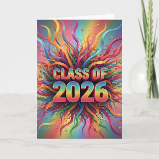 Graduate 2026 Ribbons Card