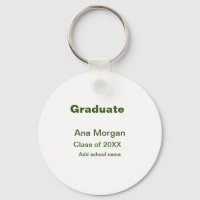 Graduate add name school name class of 20XX simple