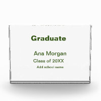 Graduate add name school name class of 20XX simple