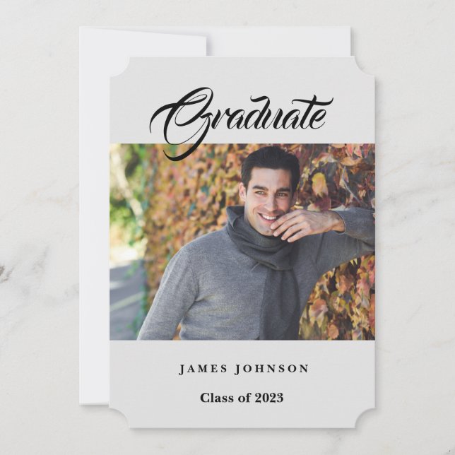 Graduate Announcement (Front)